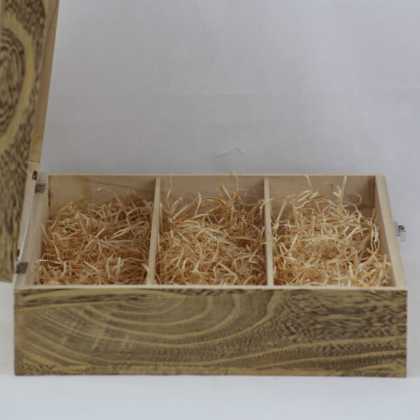 Ascot " 3 Compartment Wine Box"